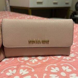 Michael Kors Pink Wallet